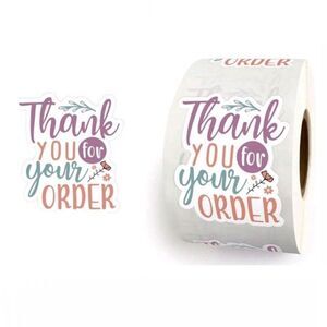Thank You for Your Order Large Business Stickers